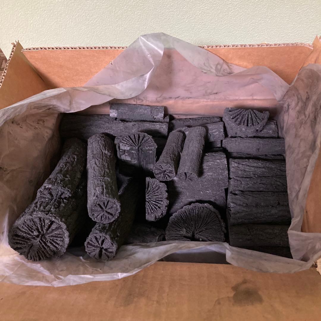 茶道用木炭　組炭　炉用　くぬぎ　4点前入