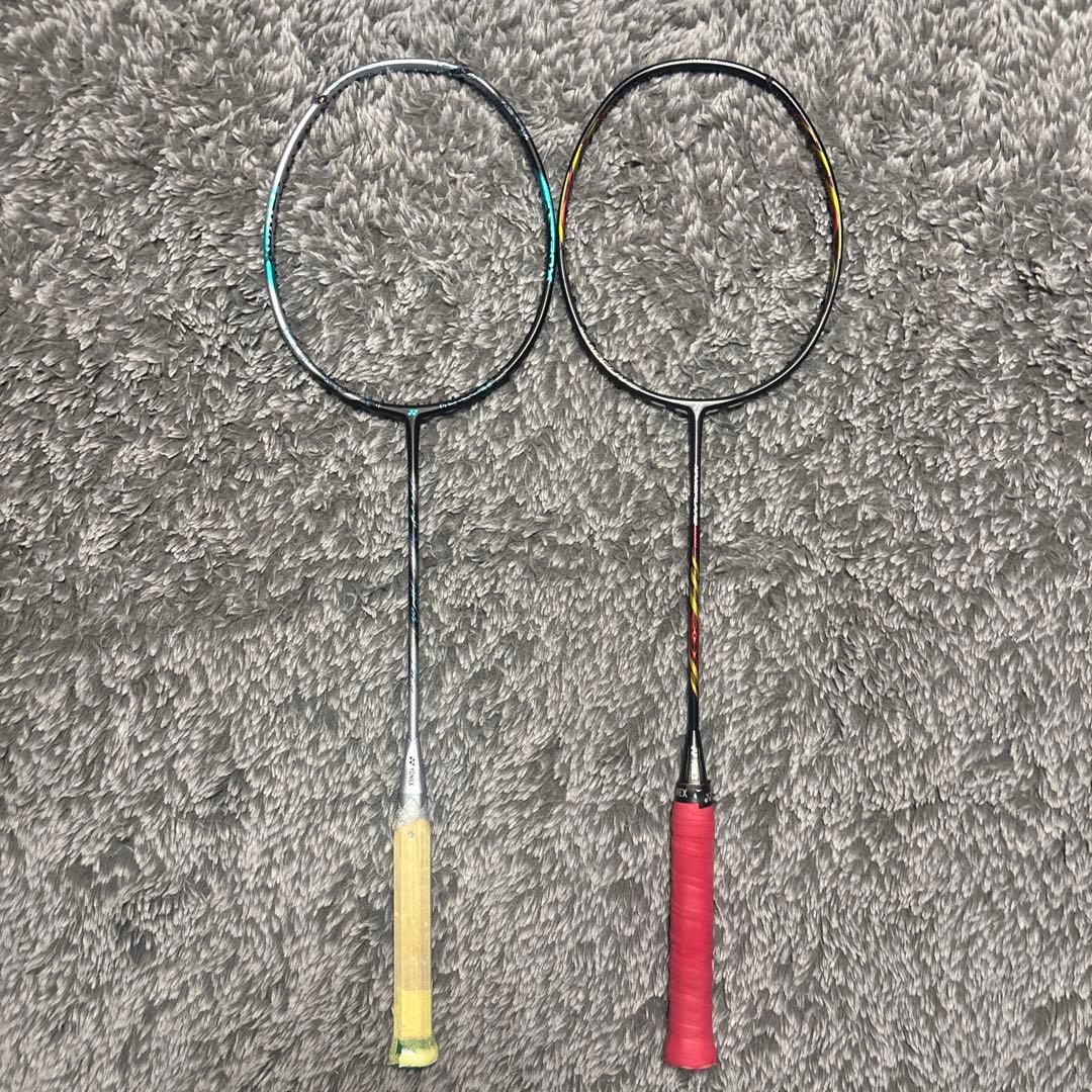 【ジャンク品】YONEXラケット 2本セット 4UG5