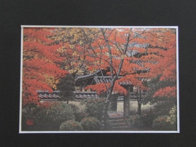 澁澤卿、【炳耀浄刹】、希少な額装用画集より、新品額装付、状態良好