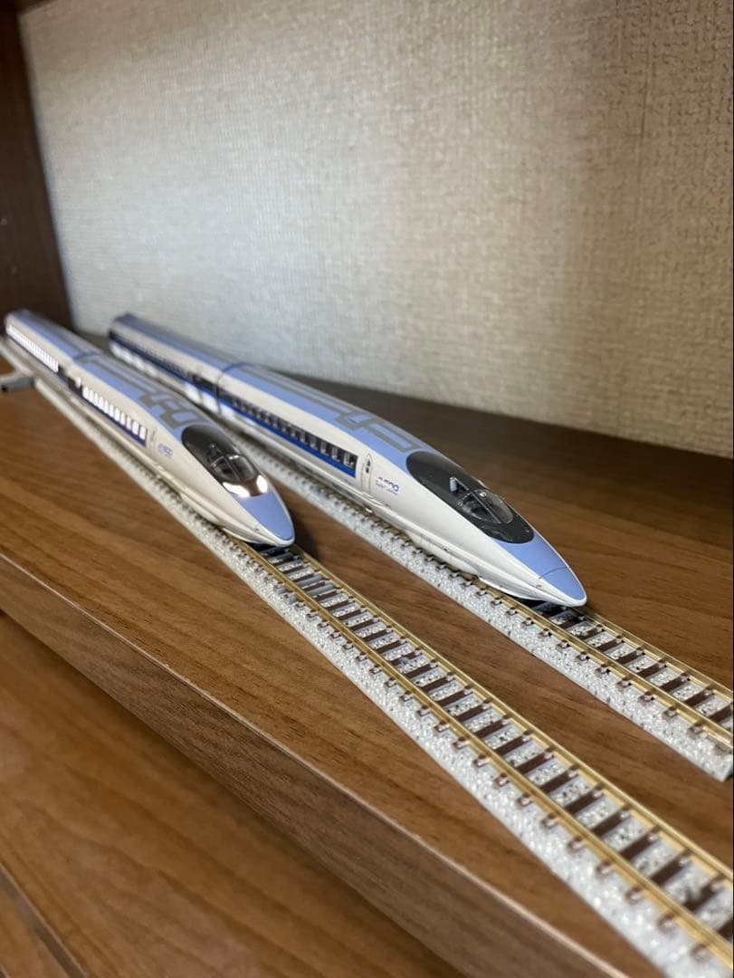 TOMIX 500系東海道・山陽新幹線　16両フル編 車内灯付き