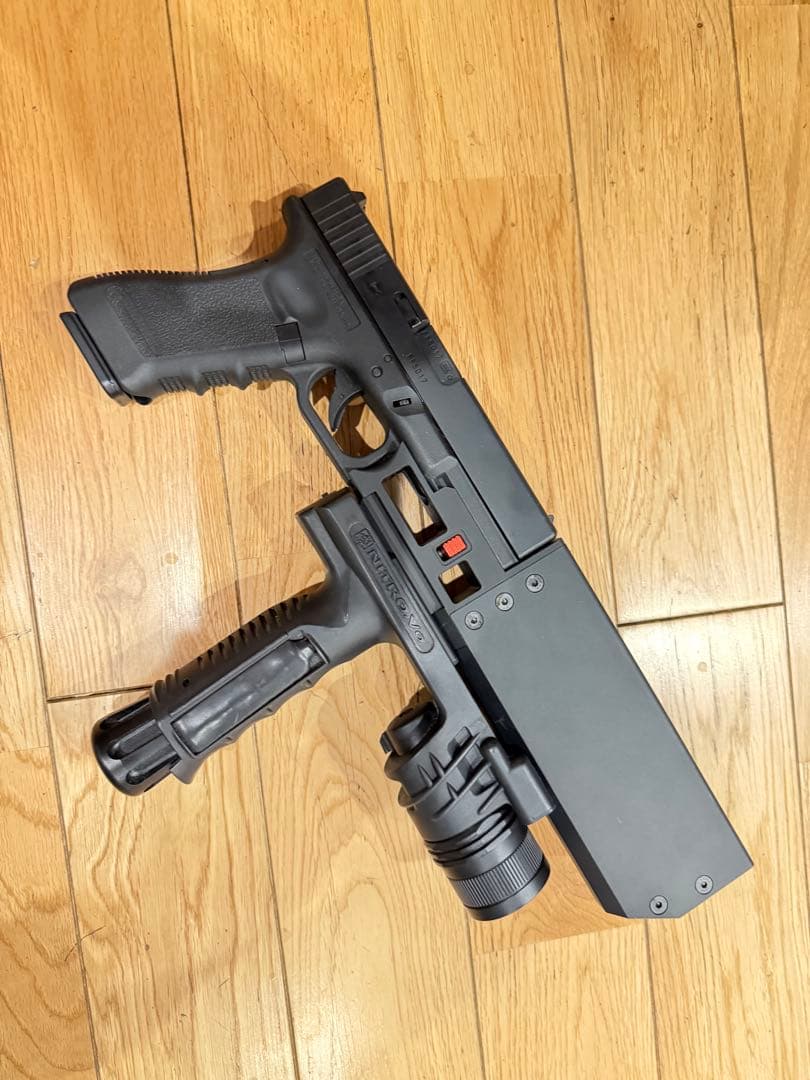 GLOCK17 Co2ガン 侍エッジ風カスタム フォアグリップ オマケ