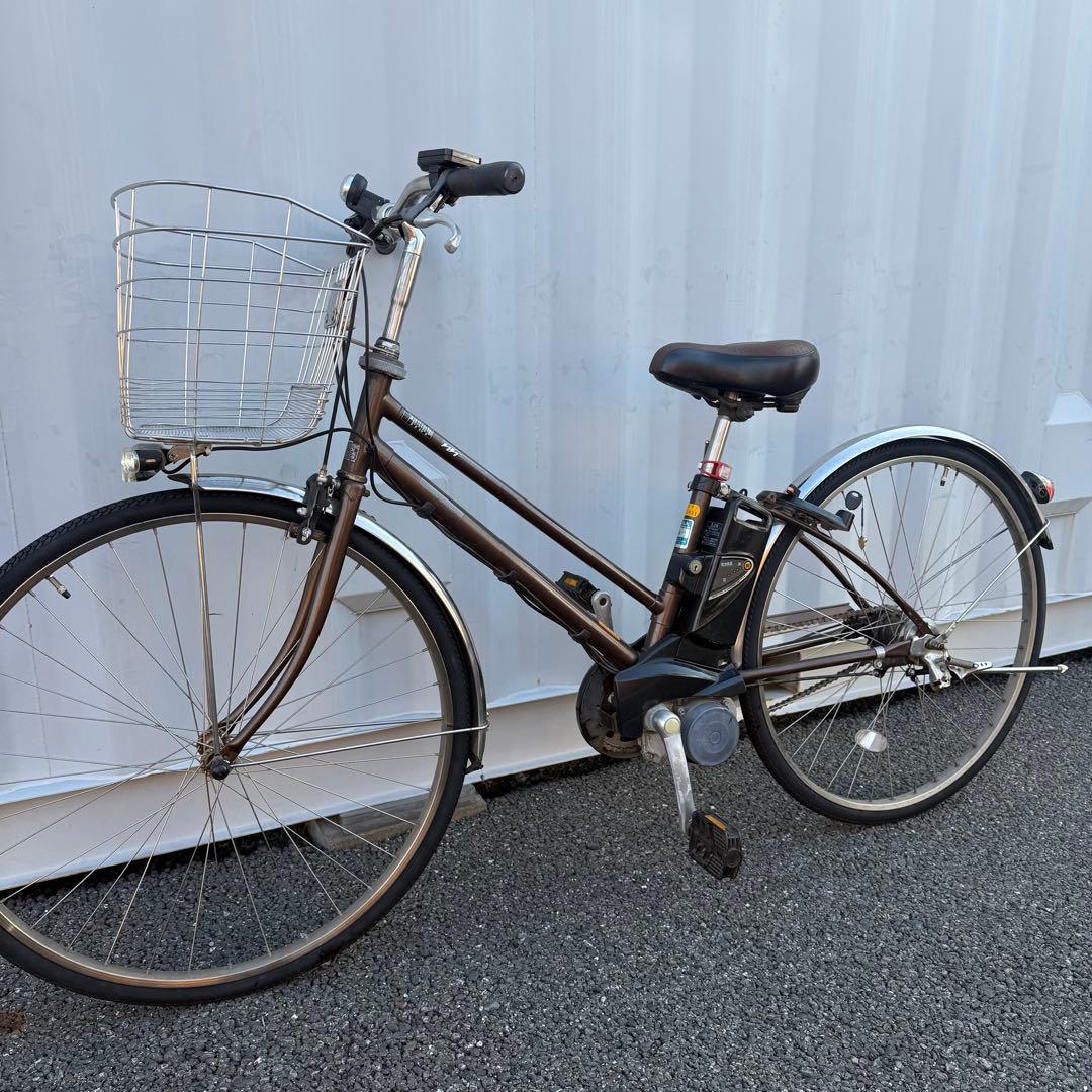 電動アシスト自転車 Panasonic vivi タイヤ新品交換済み