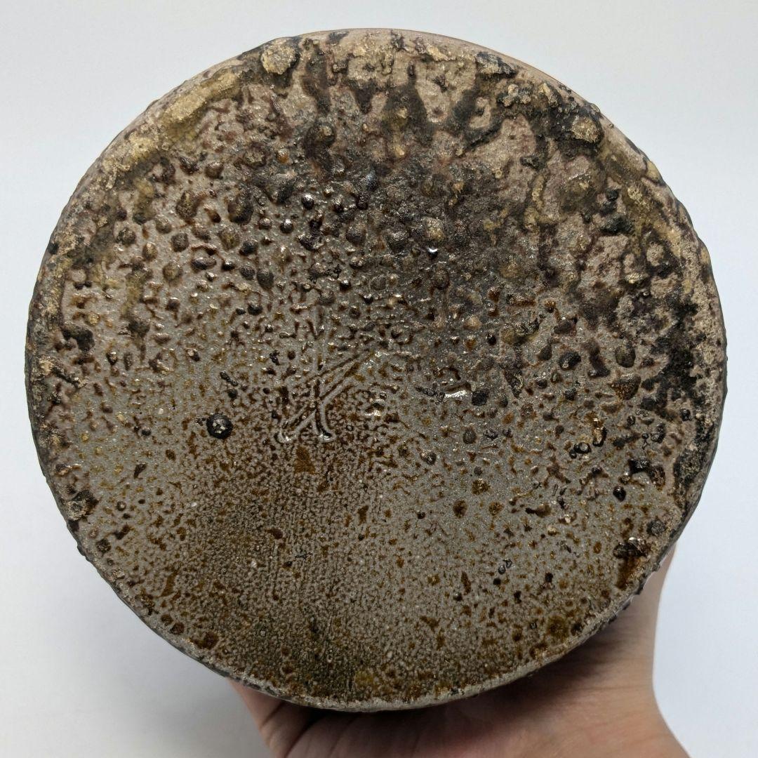 備前焼 窯変耳付花入 花瓶 花器 花生 フラワーベース 置物 華道具 茶道具