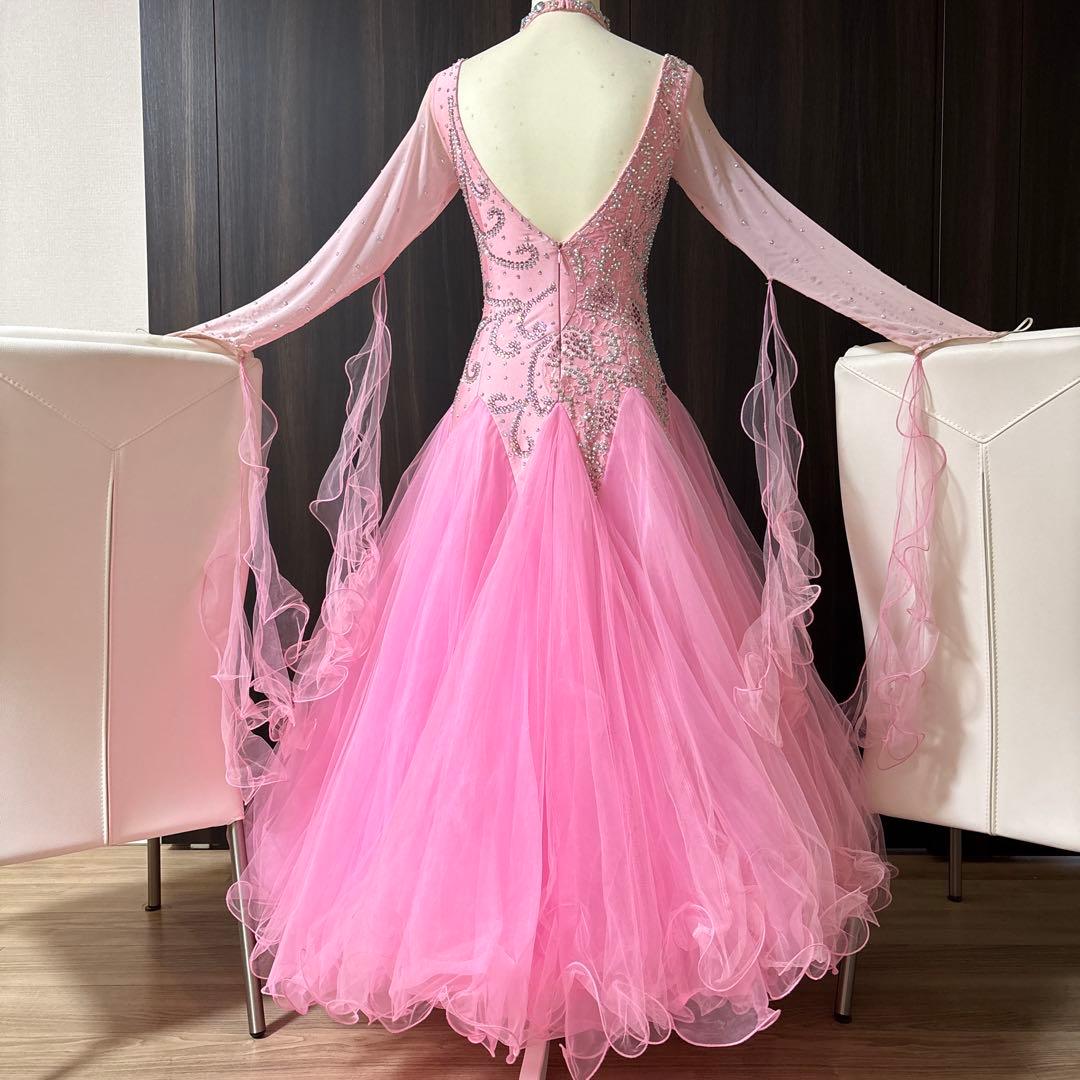 社交ダンス　ドレス　競技会　パーティー　トライアル　ジャンテイ