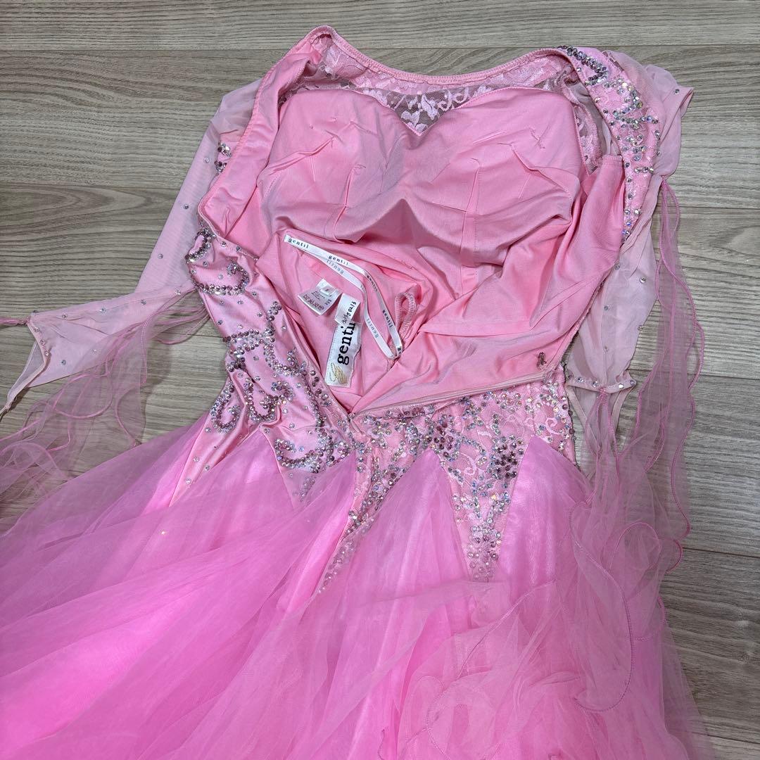 社交ダンス　ドレス　競技会　パーティー　トライアル　ジャンテイ