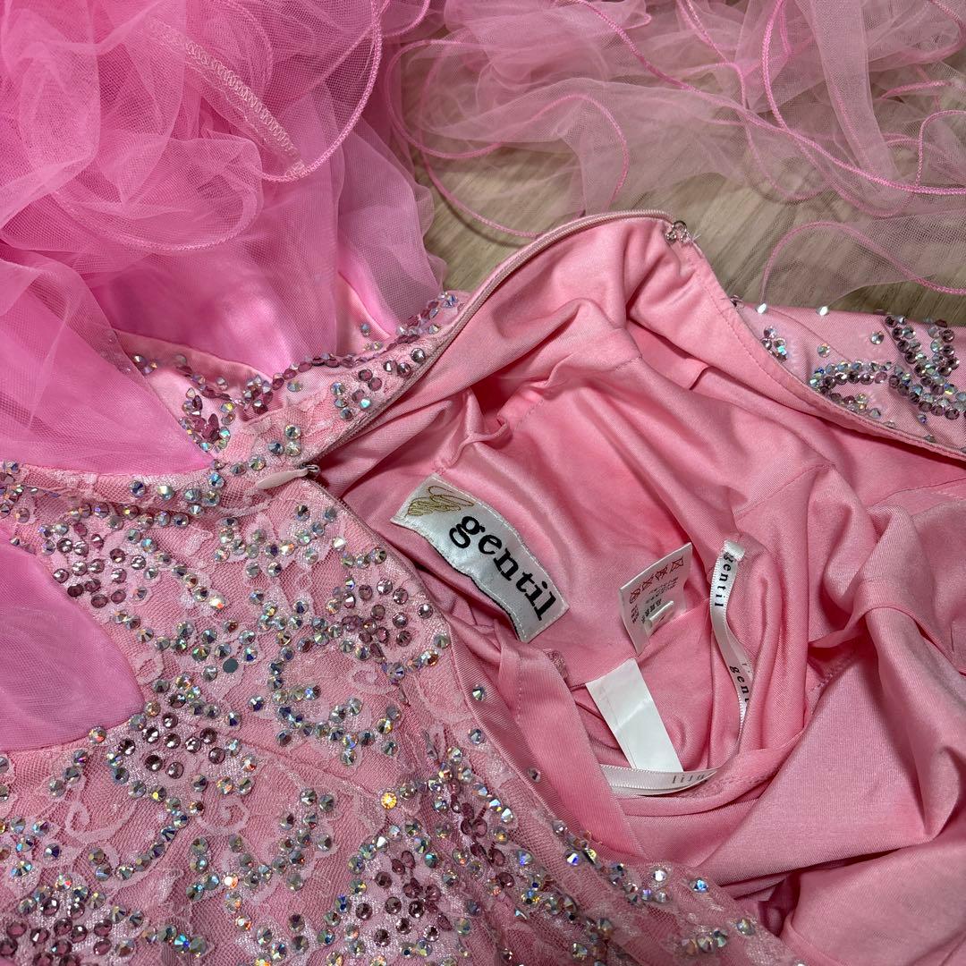 社交ダンス　ドレス　競技会　パーティー　トライアル　ジャンテイ