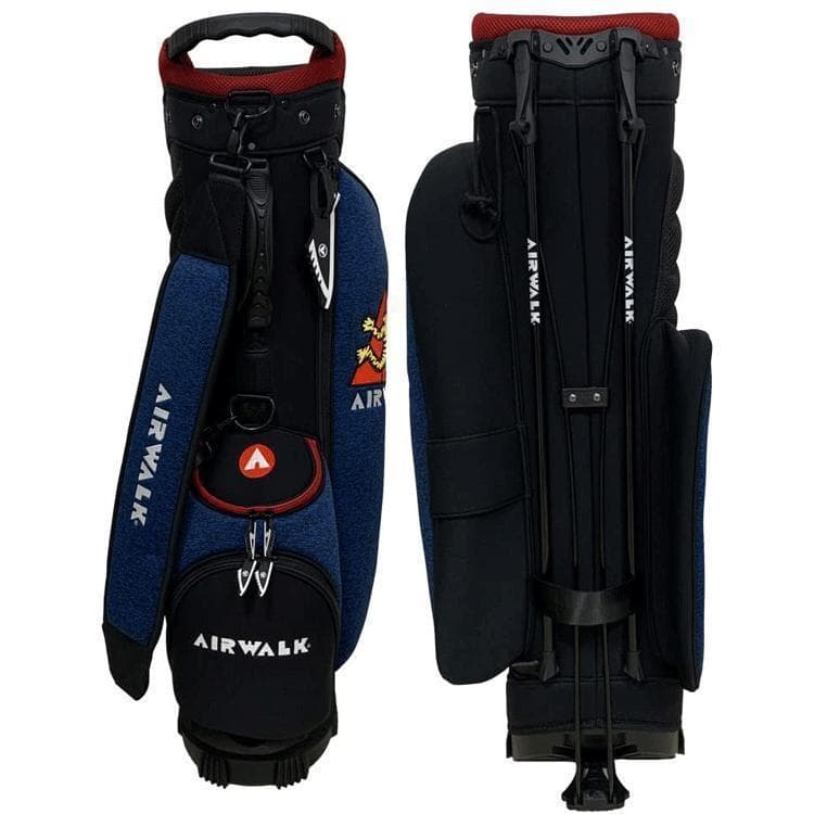 新品 AIRWALK GOLF エアーウォーク スタンドキャディバッグ ブルー