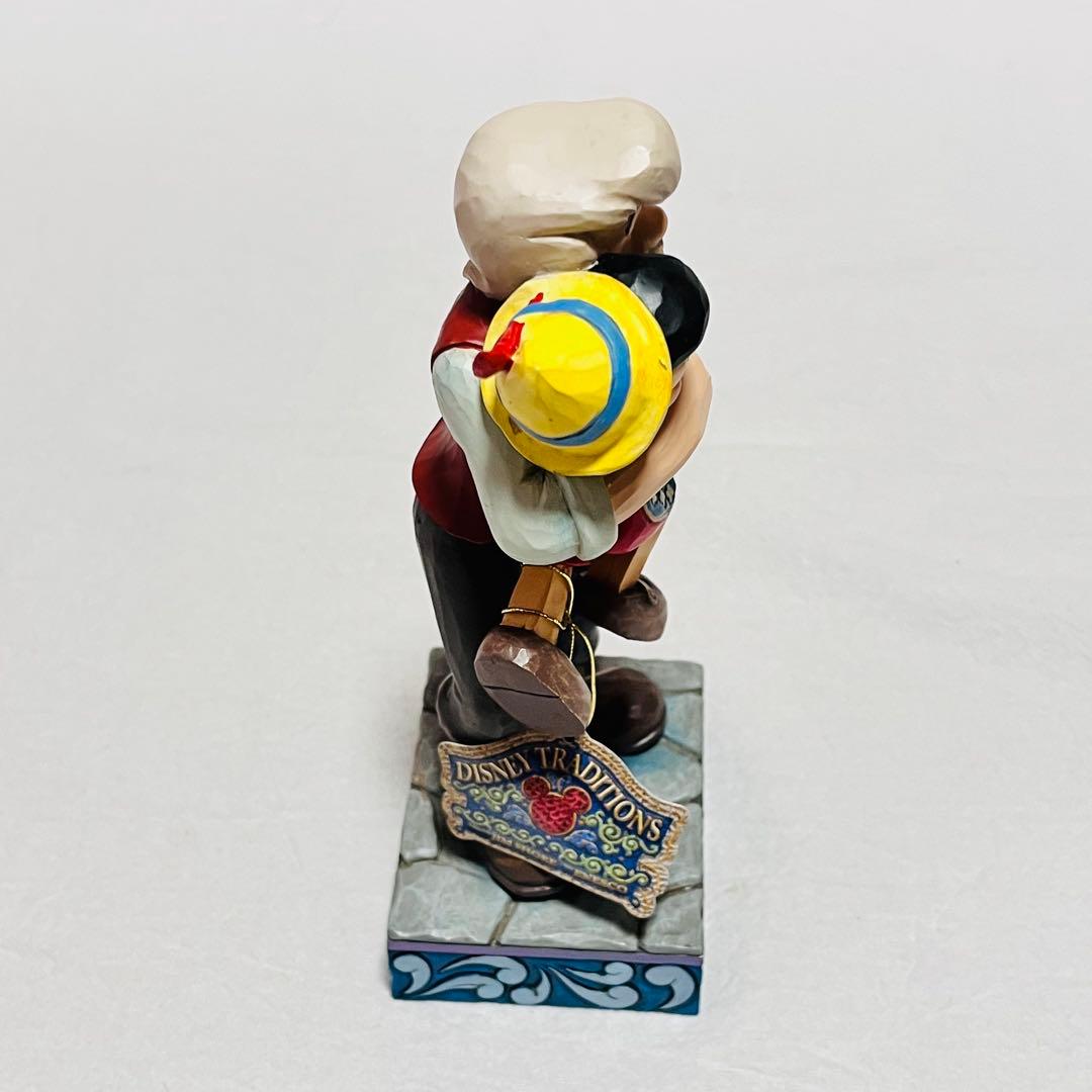 ディズニー　エネスコ　ジムショア　トラディション　ピノキオ　ゼペット　フィギュア