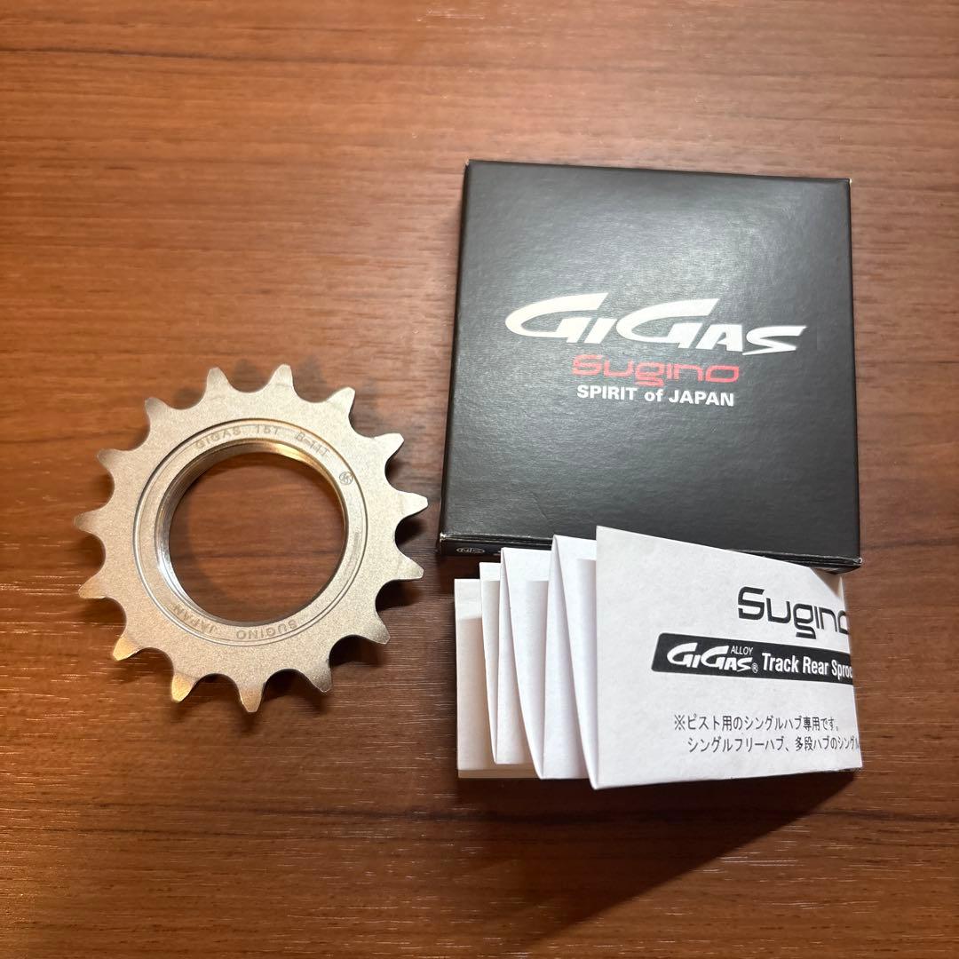 SUGINO GIGAS NJS リアスプロケット ギガス スギノ　15T