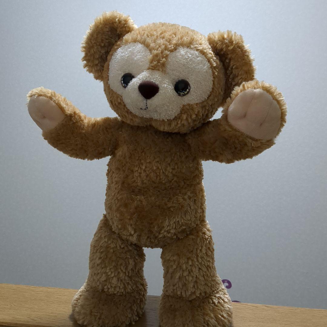 ダッフィーぬいぐるみ　抱き枕　トイスケルトン