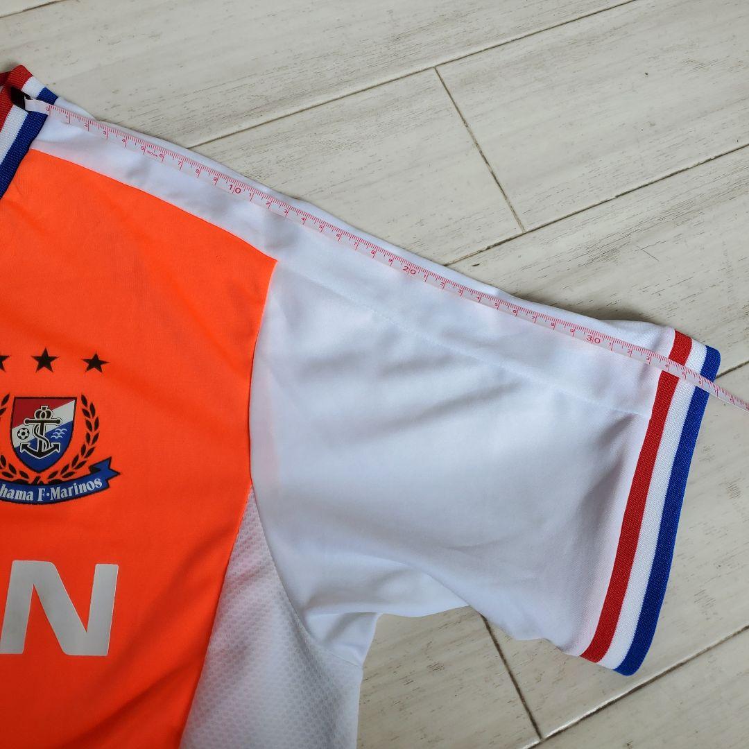 希少 横浜マリノス 中村俊輔 蛍光オレンジ ユニフォーム jリーグ アウェイ