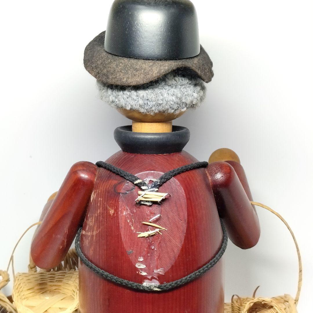 当時物 クーネルト ドイツ製 煙出し人形 カゴ売り 特大 約42cm 現状品