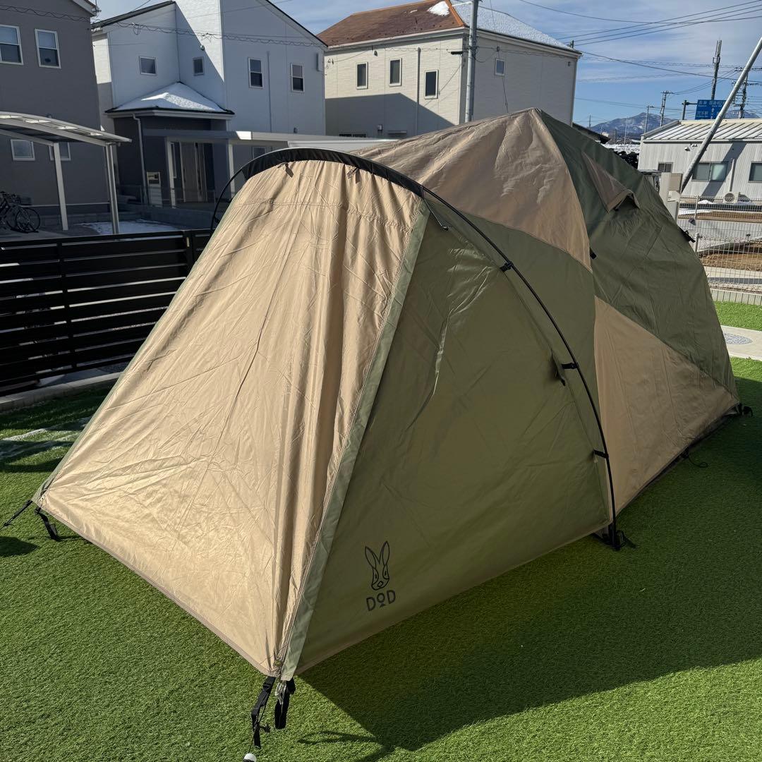 美品 DOD ザワンタッチテント M 初心者用テント