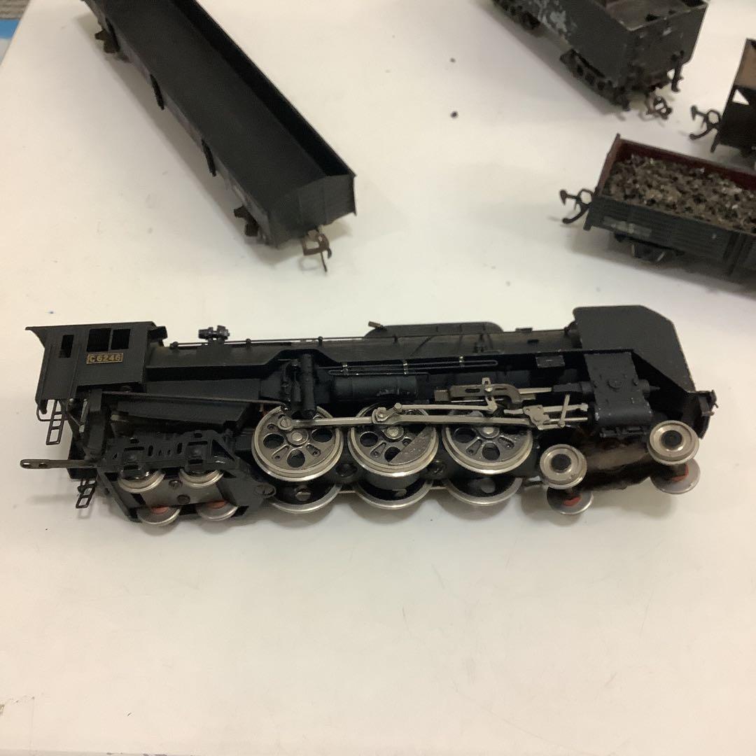 4721⑥C6246 カツミ　ジャンク　蒸気機関車　タム6036 セムフ　トラ