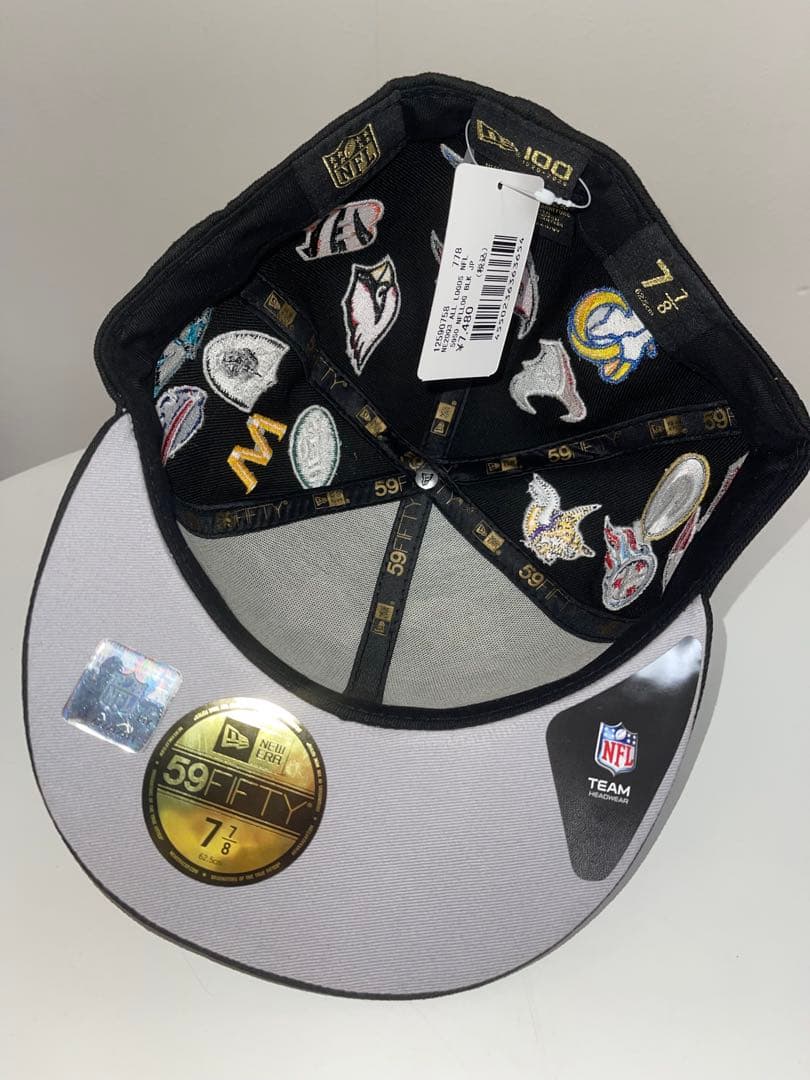 限定　100周年　NFL 59FIFTY キャップ 7 7/8 62.5cm