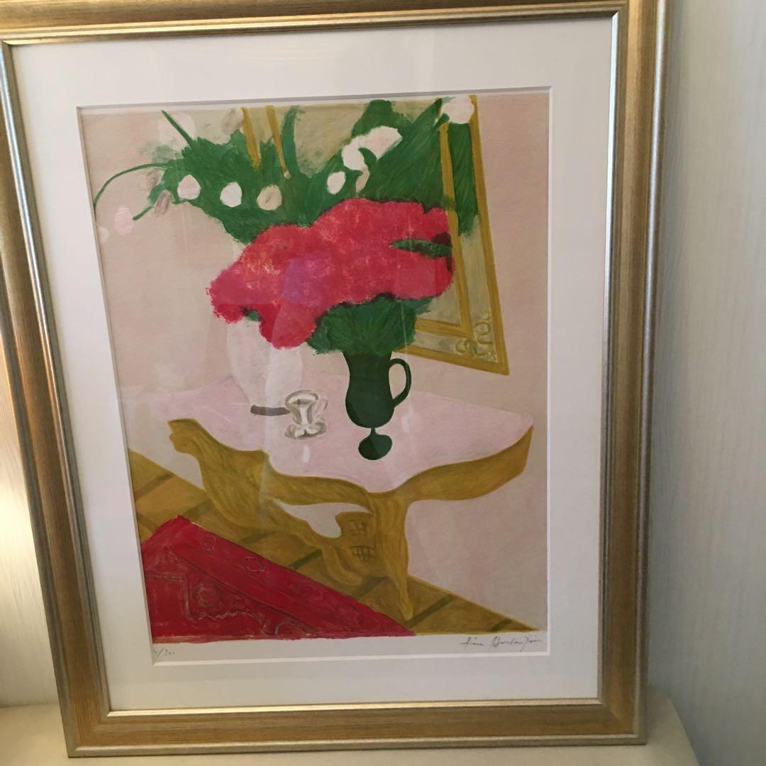 石版画　リトグラフ　フランス名画家ボンコンパン