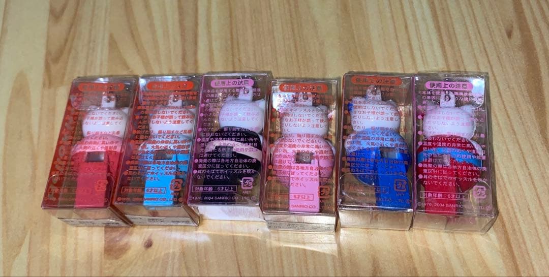 平成 レトロ ハローキティ キャラッスル 6個セット