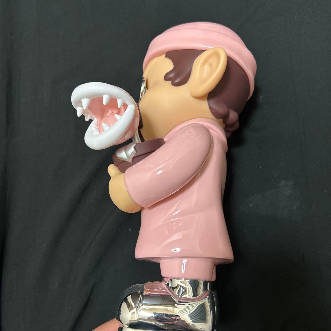 現在非売品 ピンク マリオ フィギュア 銃付き