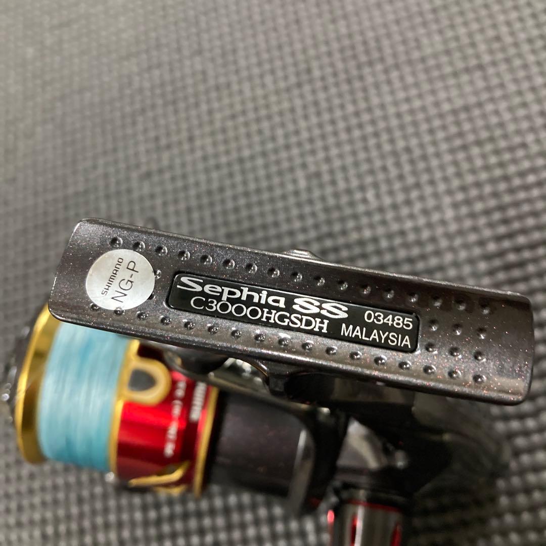 シマノ15Sephia SS C3000HGSDH スピニングリール