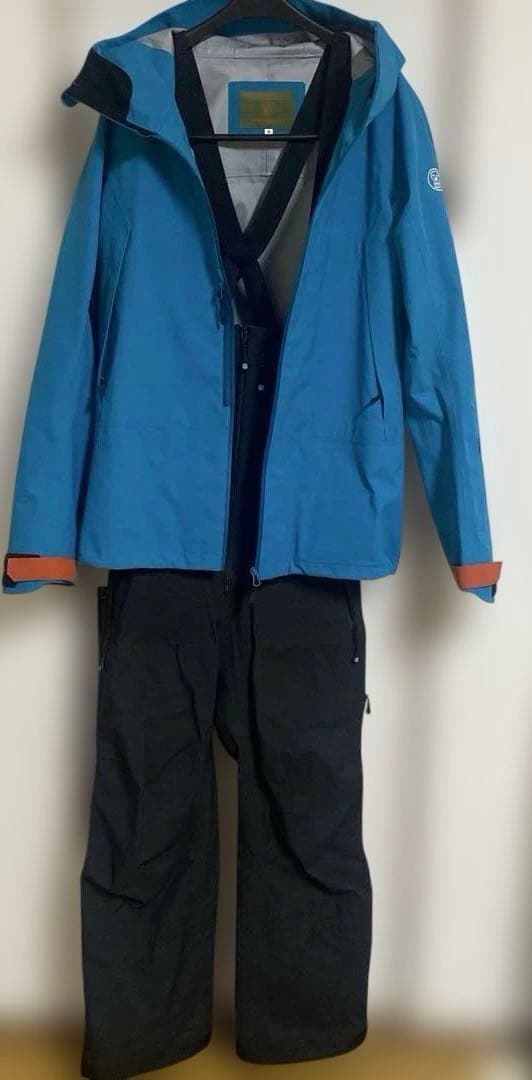 アンファッジ　unfudge スノボードウェア上下　Mサイズ