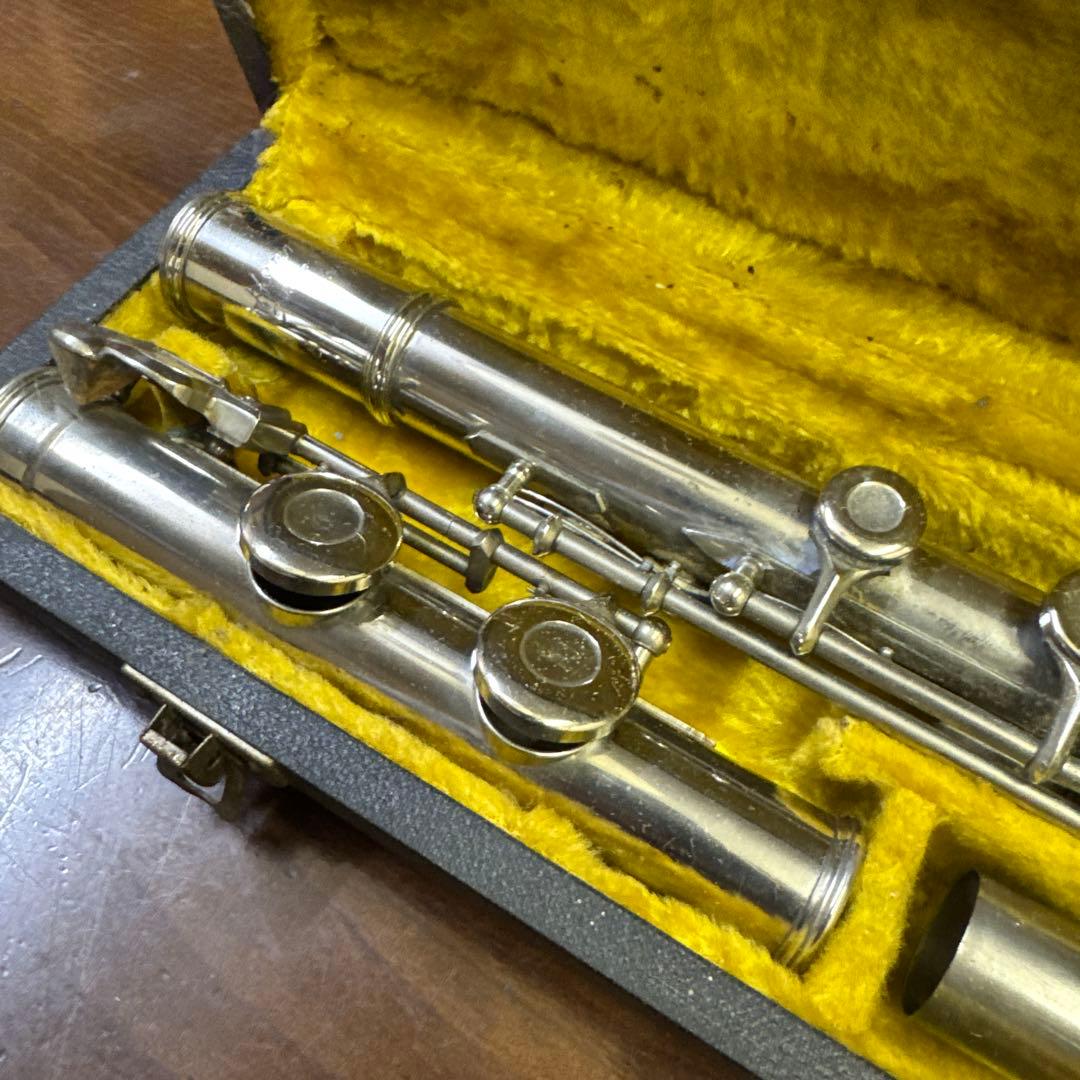 Herma フルート S100 本体 ケース付き