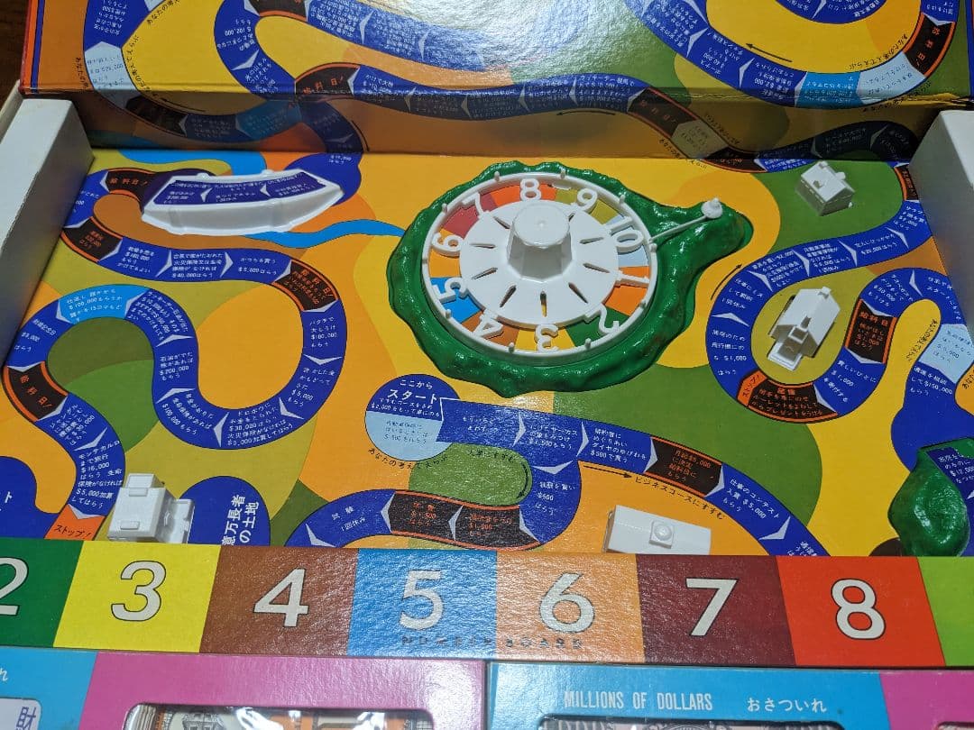 【初代、希少】タカラ ニュー人生ゲームアメリカンゲーム　●新品に近い