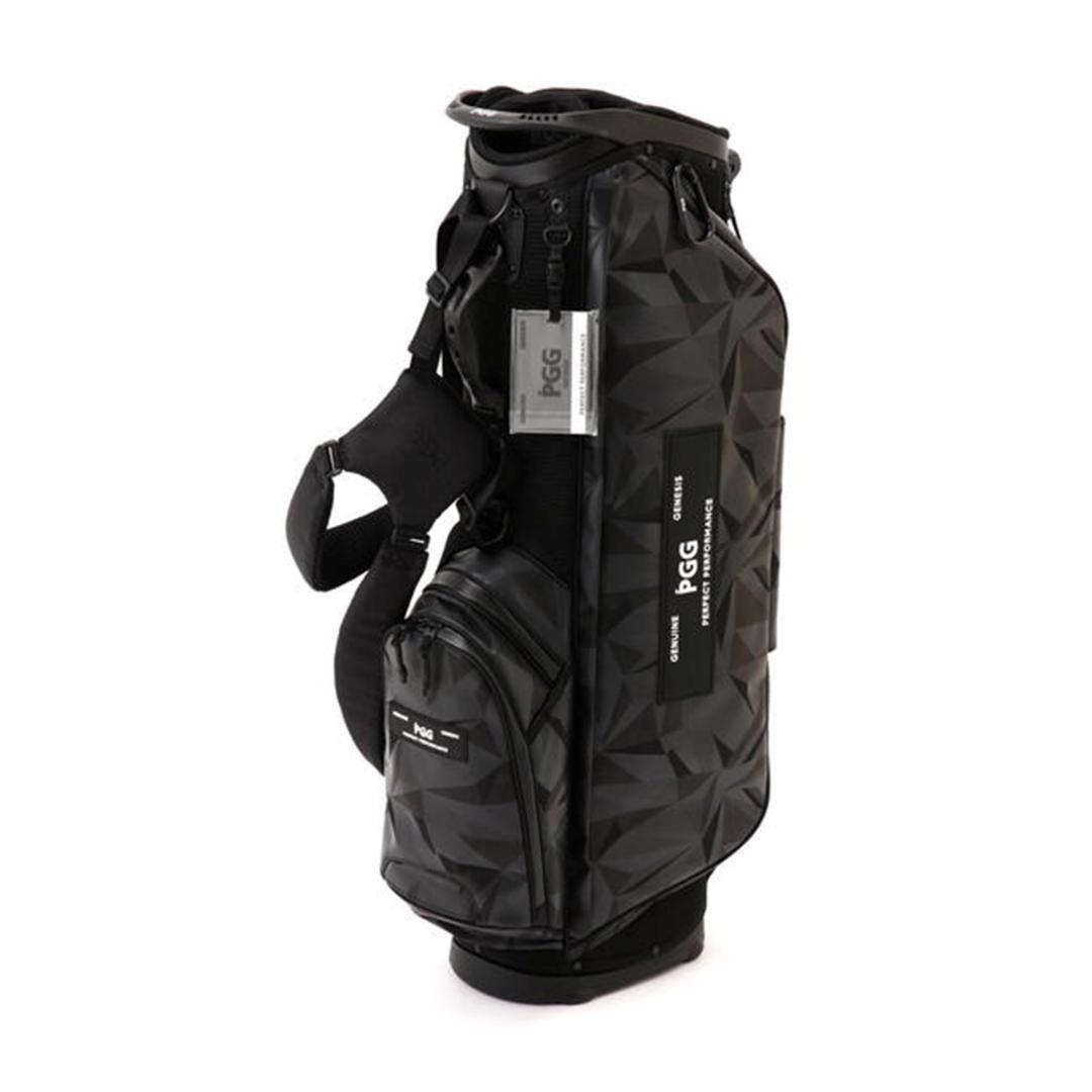 ○★新品 未使用 パーリーゲイツ ポリオックススタンド式キャディバッグ ブラック