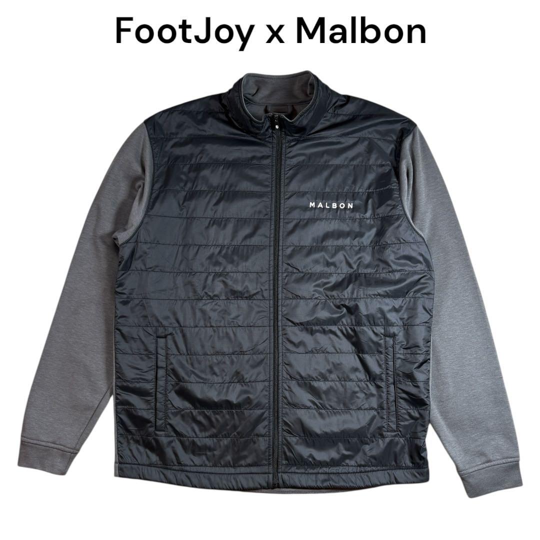 美品 FootJoy x Malbon ハイブリッド ゴルフ ダウン 切り替え