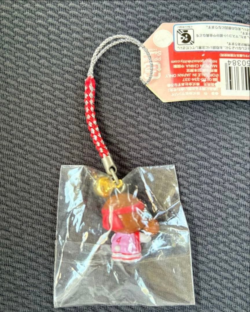 激レア！　ハローキティ 根付　体育会系　ストラップ　バスケットボール部