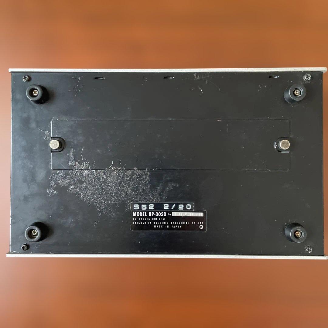 Technicsテクニクス RP-3050ビンテージ5CHマイク ミキサー