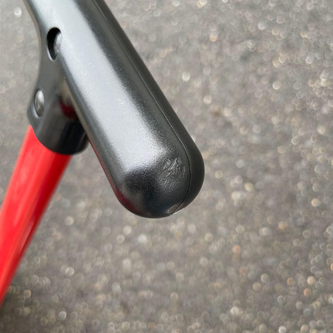 【発送不可。引き取り限定】Coleman 赤 キャリーカート 折りたたみ式