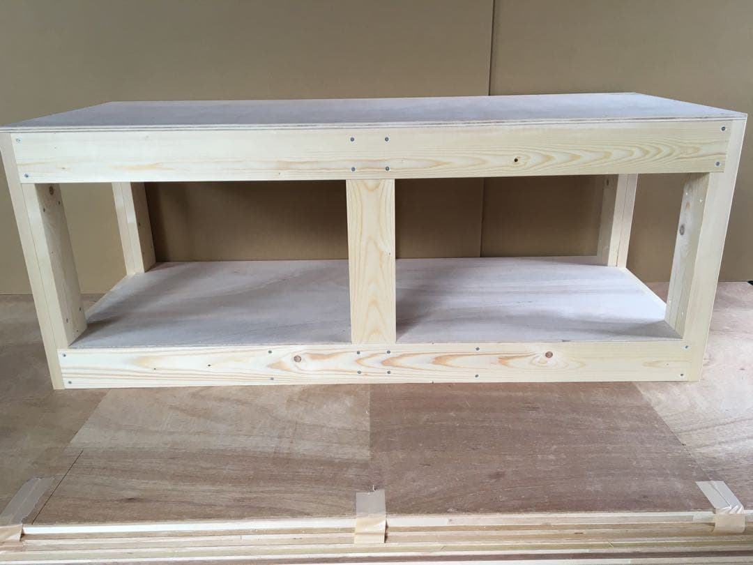 水槽台120cm用　補強柱付