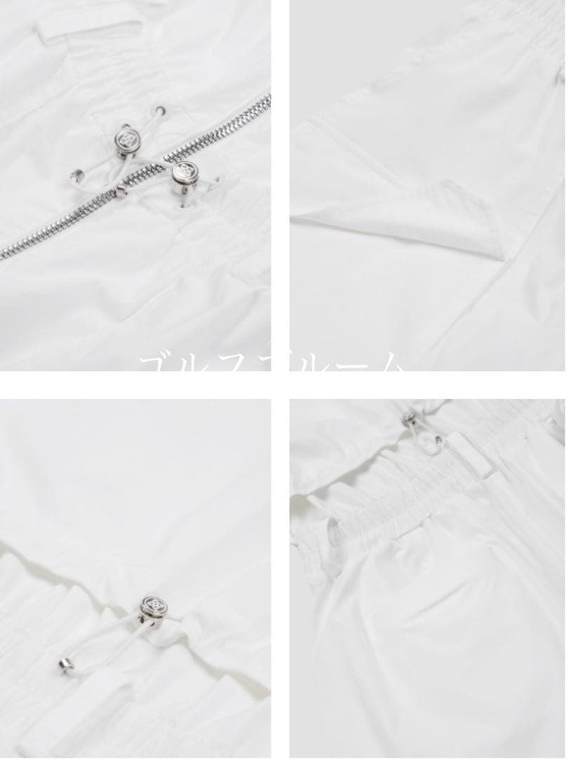 新入荷日本未入荷モデルG/FORE ジーフォアオールインワンsizeMホワイト