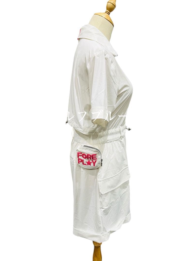 新入荷日本未入荷モデルG/FORE ジーフォアオールインワンsizeMホワイト