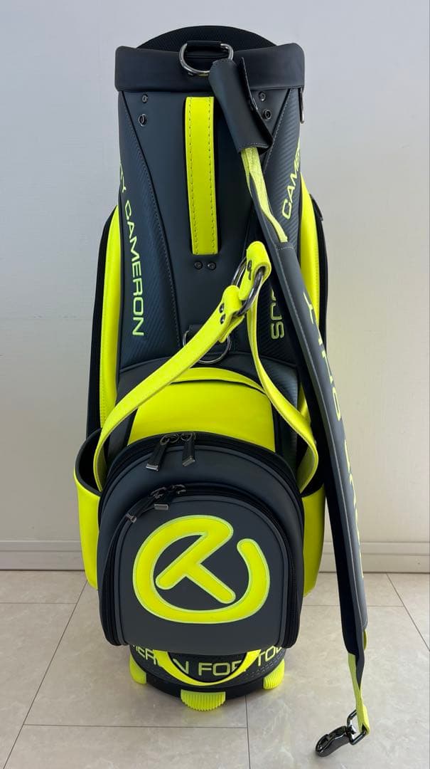 Scotty Cameron2022スタッフバッグ　ツアーバッグ　ネオンイエロー