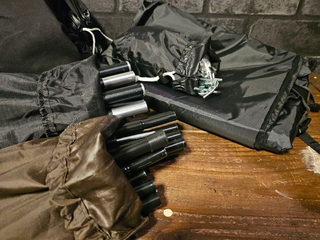 プクプク 8tail ゴットパップ 二股ポール接続ポールセット ブラック①