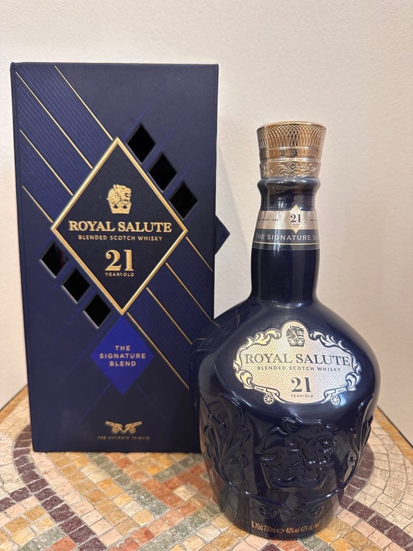 ウイスキー　ロイヤルサルート　21年