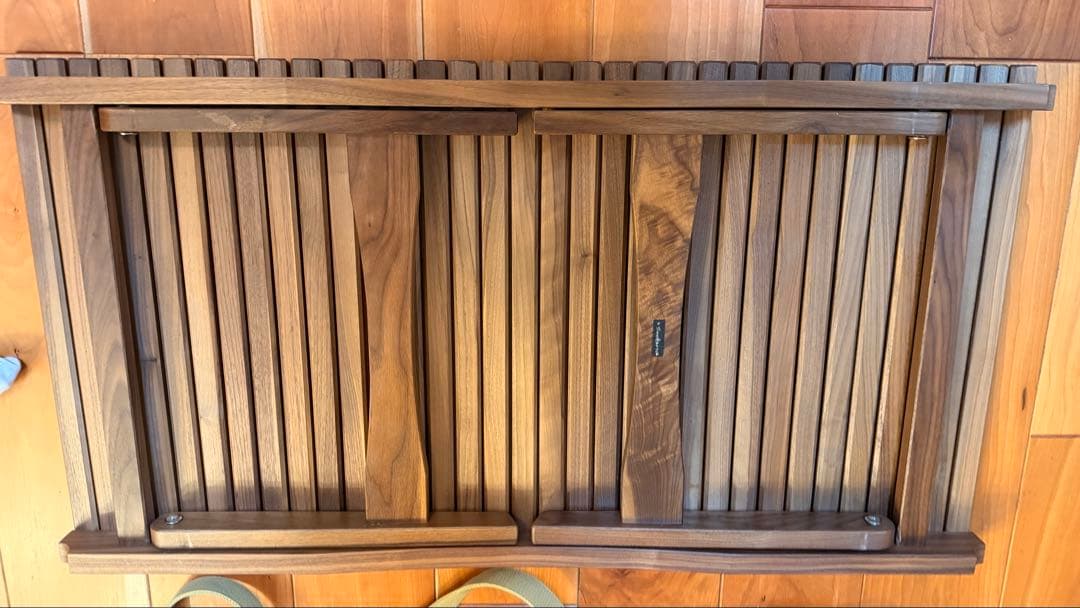 ソマビト　ソマテーブルウォールナット　訳アリ　収納袋つき