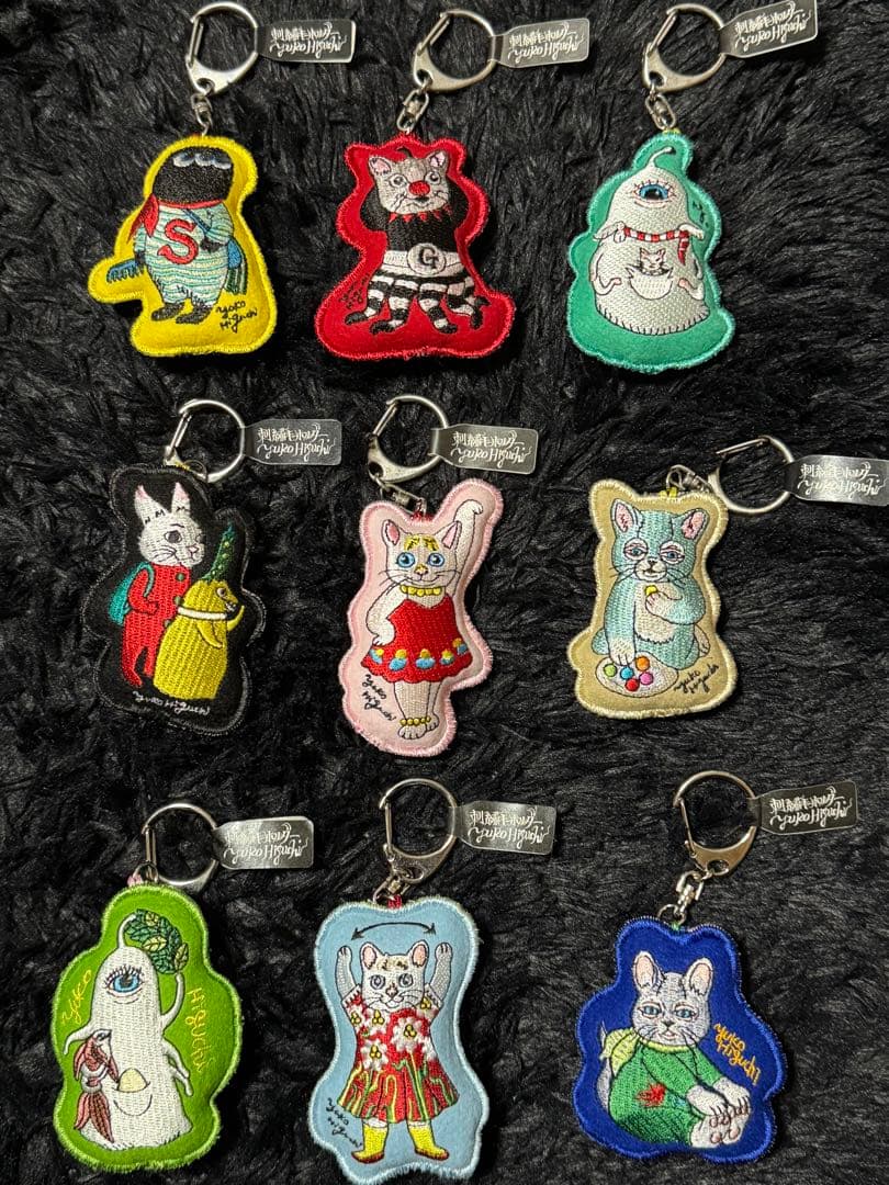 ヒグチユウコ展 CIRCUS 刺繡キーホルダー 9種類セット