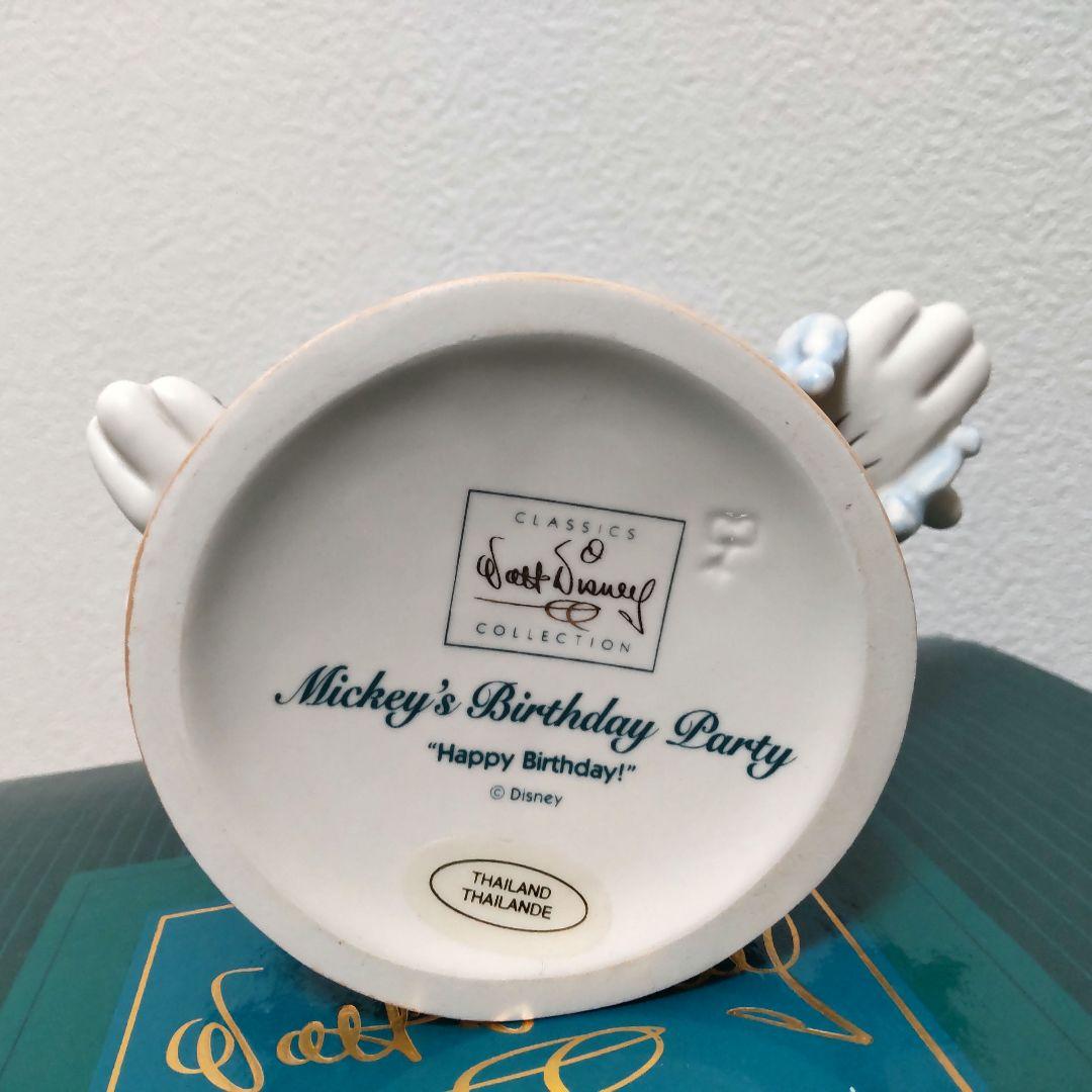 WDCC　ミッキー　誕生日　ディズニー　フィギュア　置き物　ハッピーバースデー
