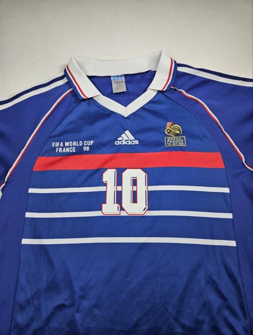 FFF フランス代表 １９９８（H)ワールドカップ優勝 ジダン