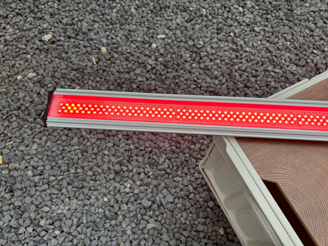 ゼンスイ　LED水草育成ライト 約120cm ACアダプター付き 赤色