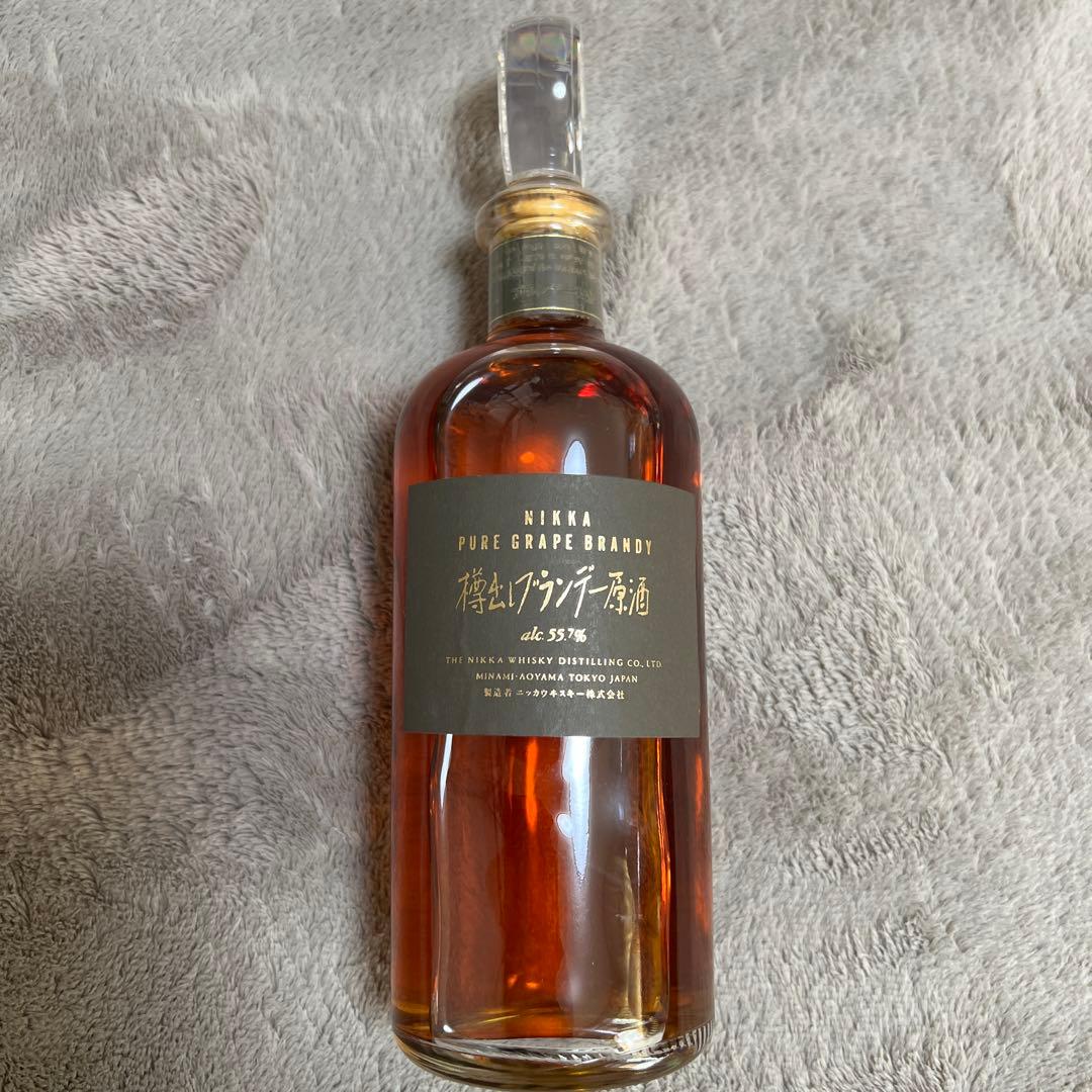 【未開栓・箱無し】樽出しブランデー原酒 55.7度500ml