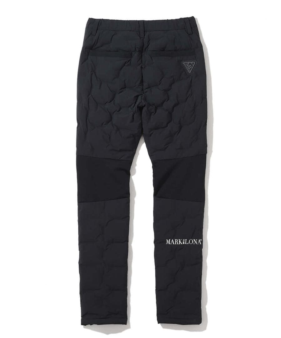 美品 ★ MARK&LONA ダウンパンツ 防寒 冬 マーク&ロナ 黒 正規品