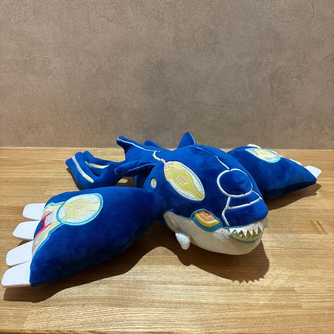 【廃盤/2014年/一点もの】ゲンシグラードン　ゲンシカイオーガ　ぬいぐるみ