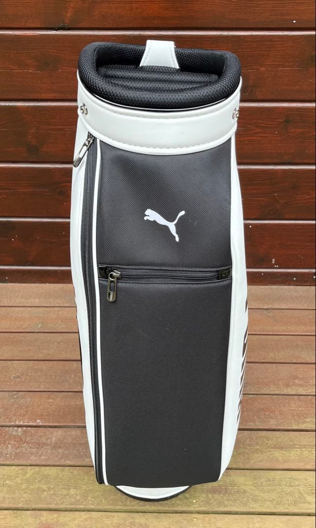 PUMA キャディバッグ ブラック/ホワイト