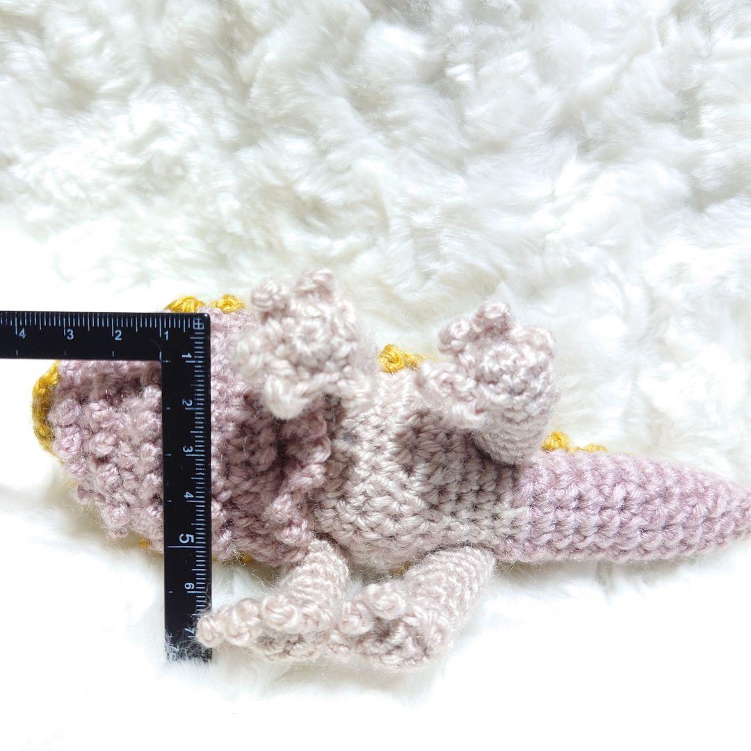 フトアゴヒゲトカゲ　あみぐるみ