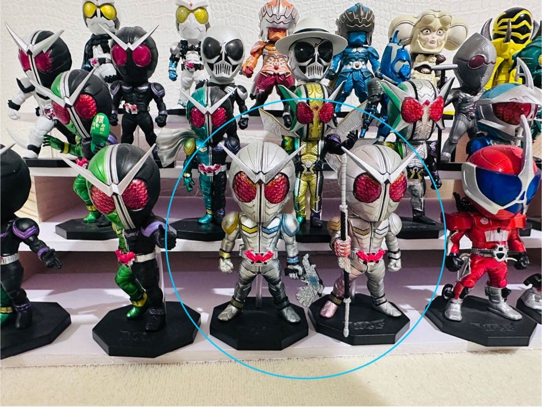 仮面ライダー ダブル　フィギュア デフォルメ　ワーコレ　コレクション 26体