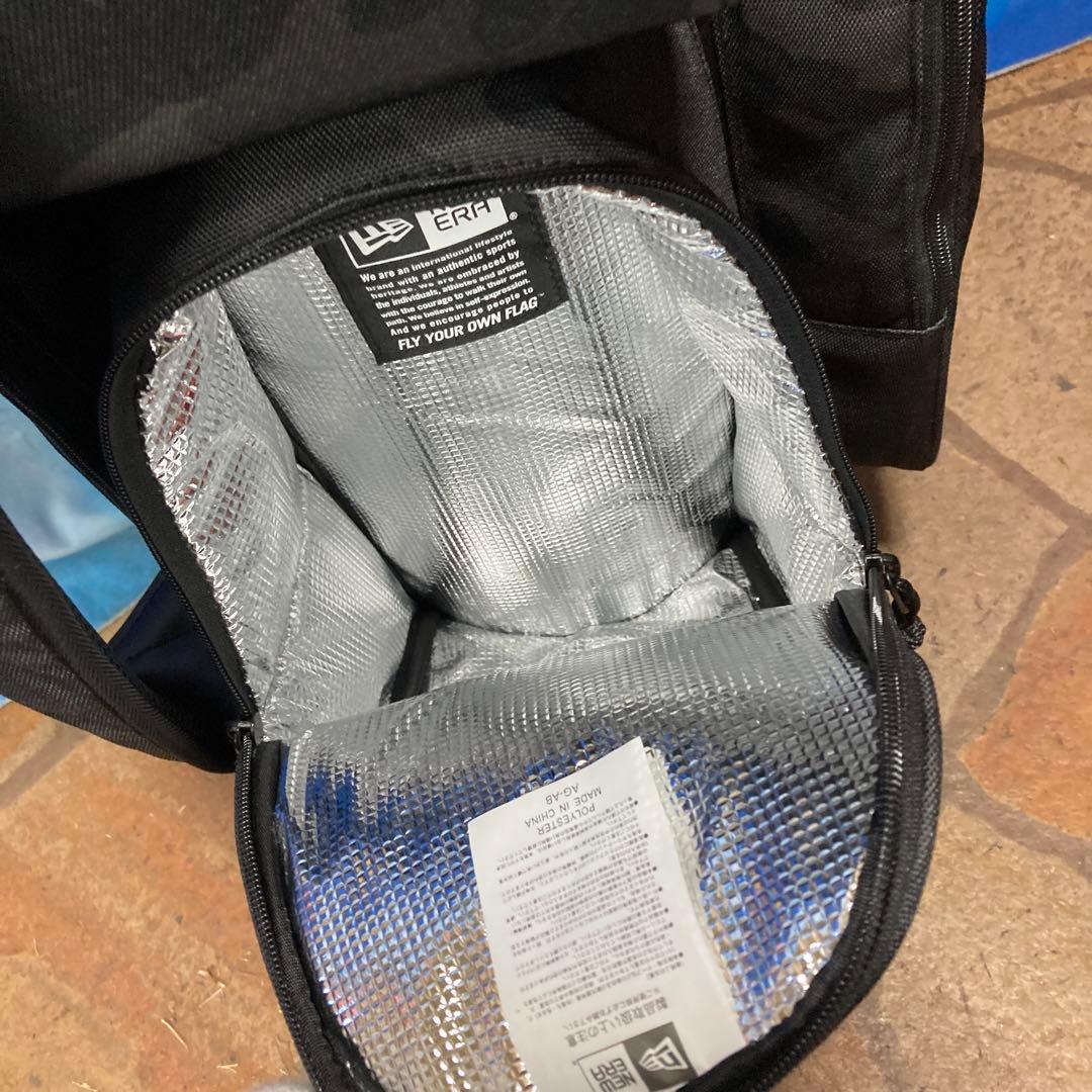 寶BU-1093 ［美品］NEWERA キャディバッグ ブラック 迷彩柄