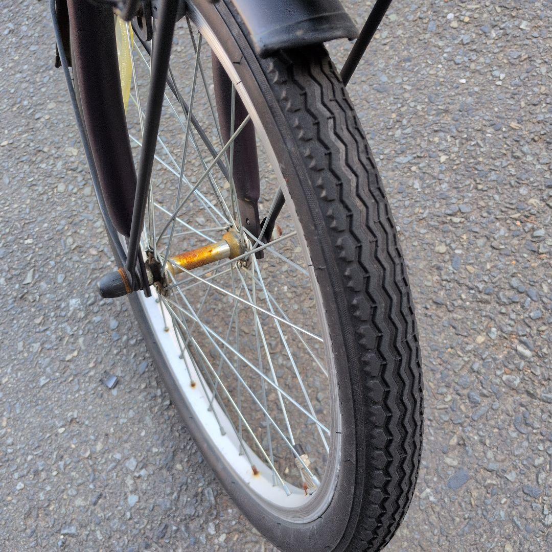 【引き取り限定】SHIMANO折りたたみ自転車 20インチ パープル ギア6段階